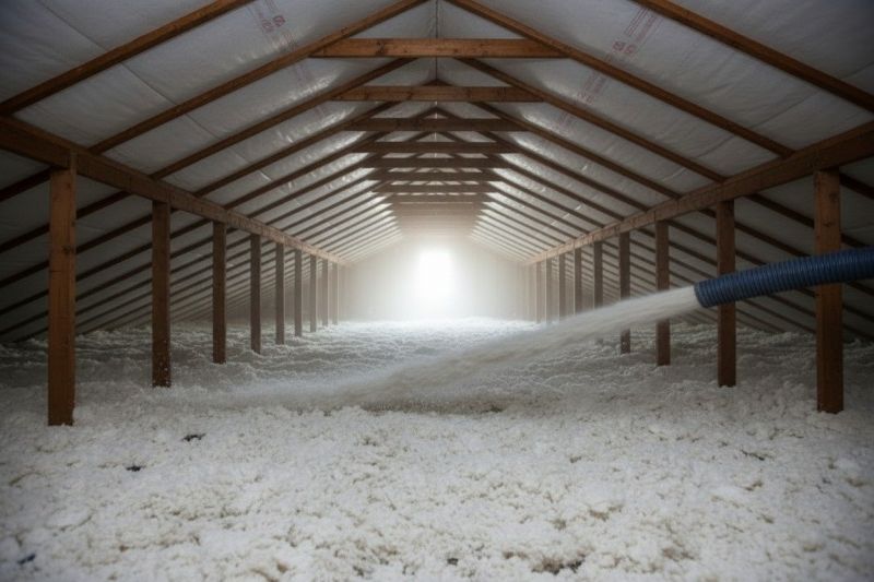 Blown Insulation Installation