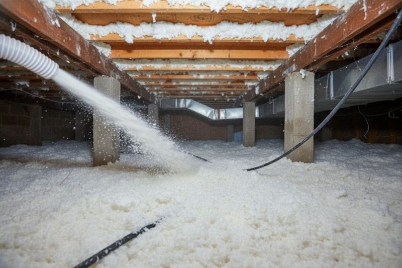 Blown Insulation Installation