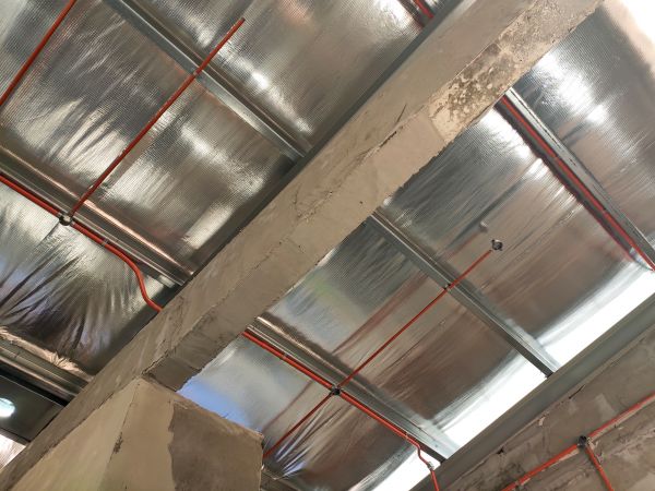 Bubble Wrap Insulation Install